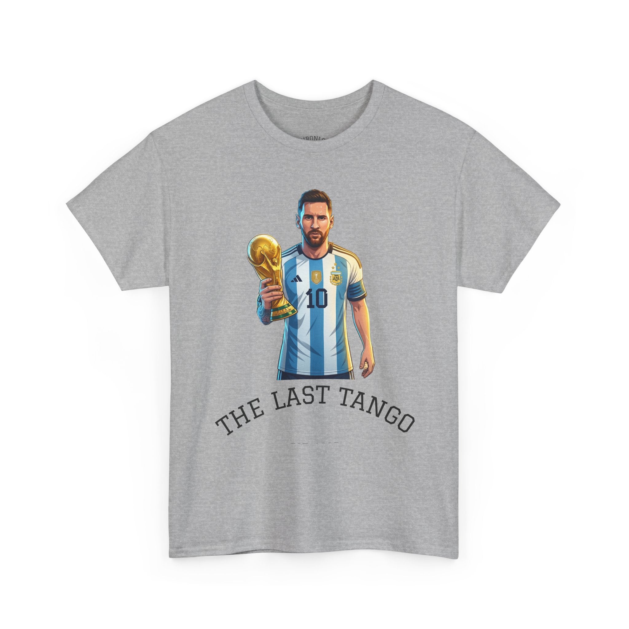 Soccer World Cup Trophy Tee — "The Last Tango" Graphic Shirt