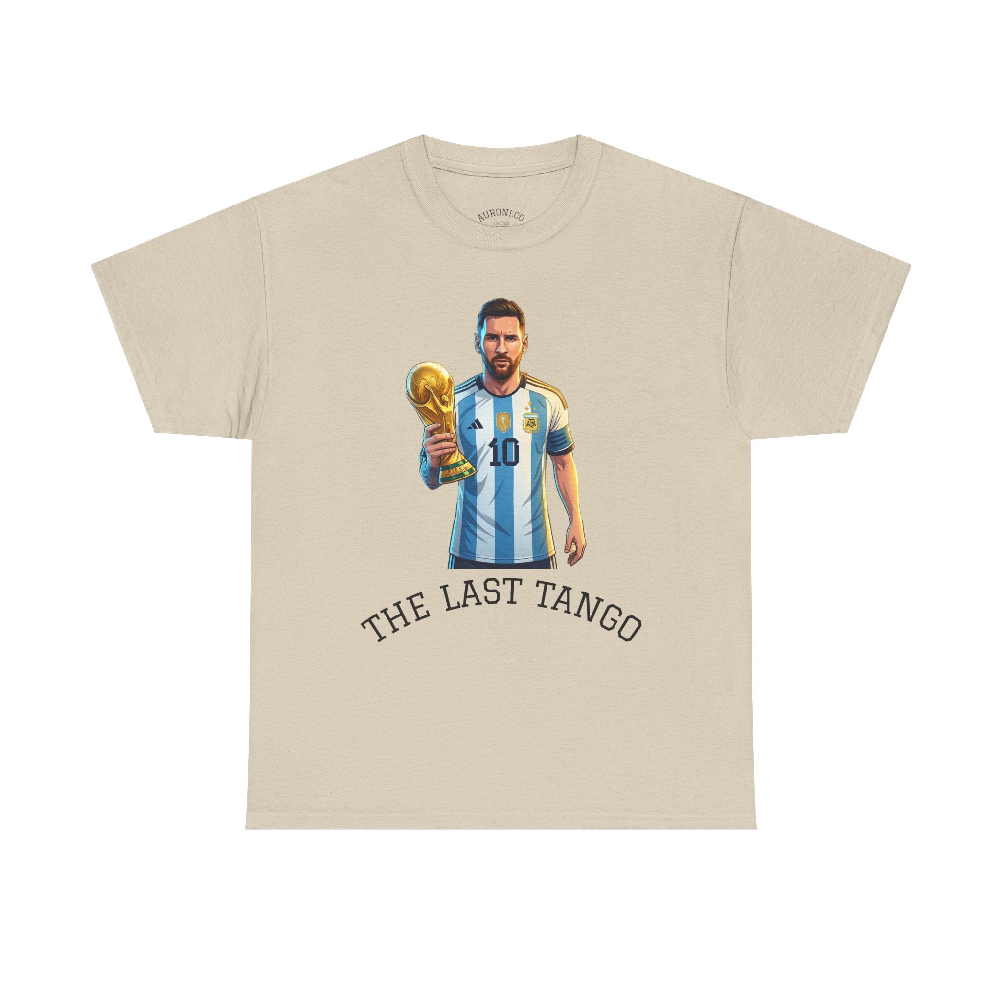 Soccer World Cup Trophy Tee — "The Last Tango" Graphic Shirt