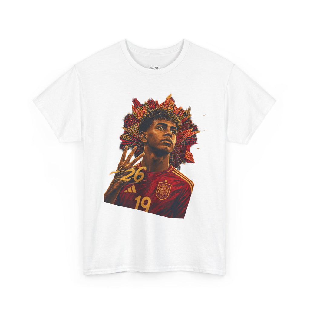 Soccer Star Graphic Tee — Inspirational Young Player Portrait