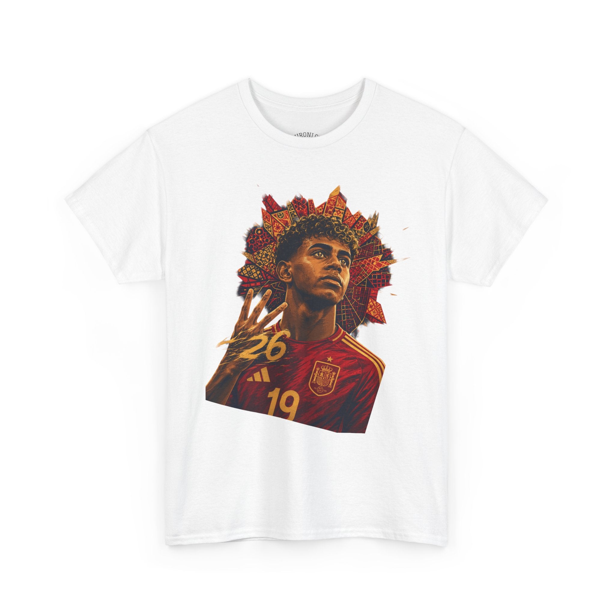 Soccer Star Graphic Tee — Inspirational Young Player Portrait