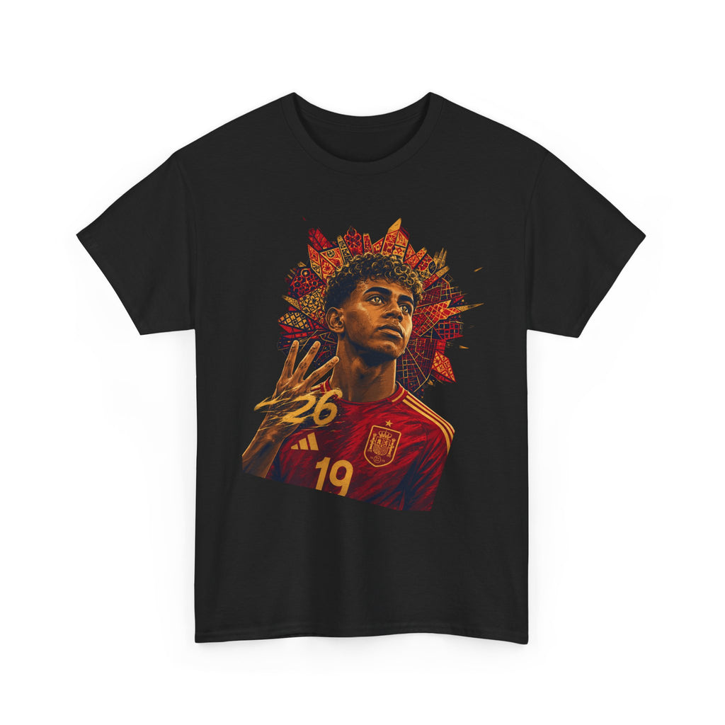 Soccer Star Graphic Tee — Inspirational Young Player Portrait