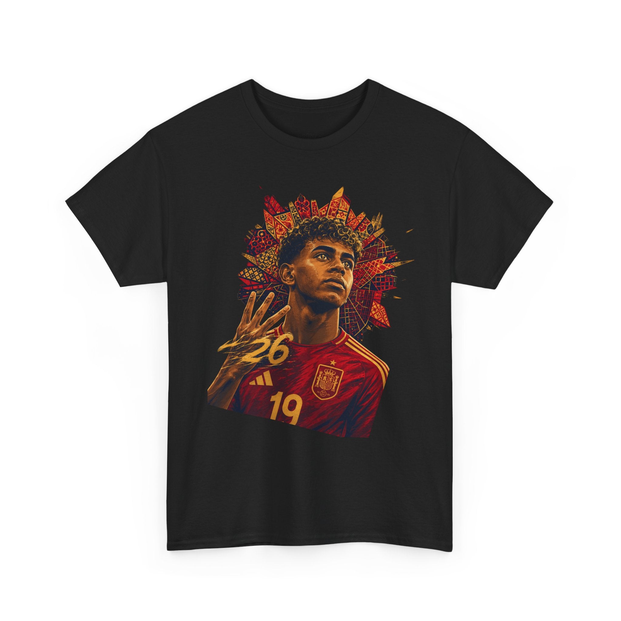 Soccer Star Graphic Tee — Inspirational Young Player Portrait