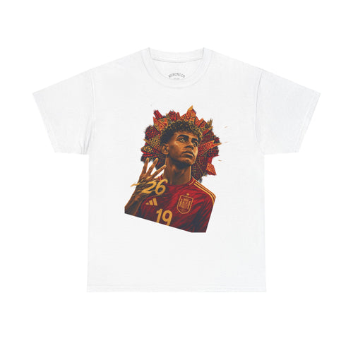 Soccer Star Graphic Tee — Inspirational Young Player Portrait