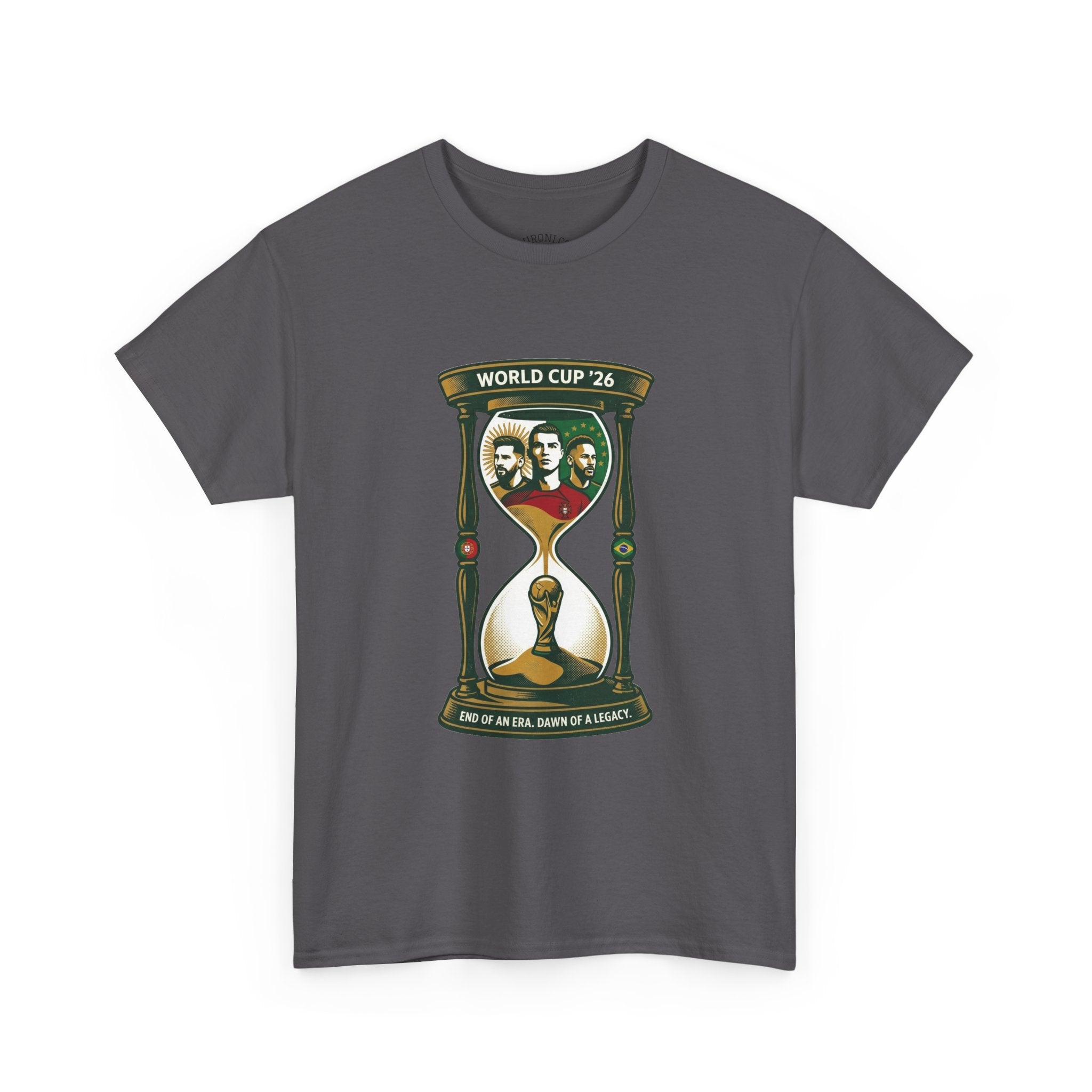 T-Shirt — World Cup '26 Hourglass Soccer Design (Includes Player Faces)