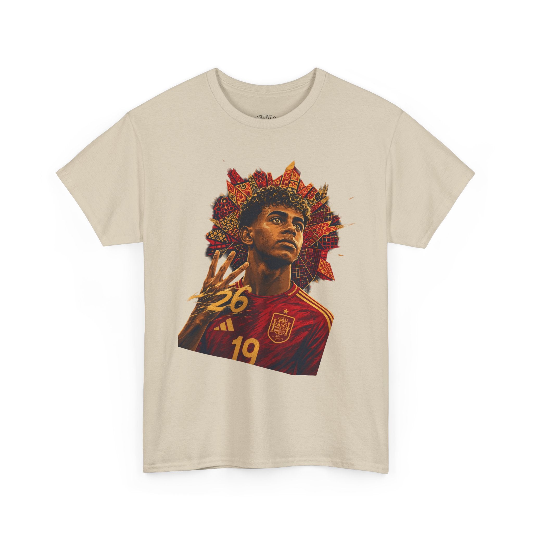 Soccer Star Graphic Tee — Inspirational Young Player Portrait