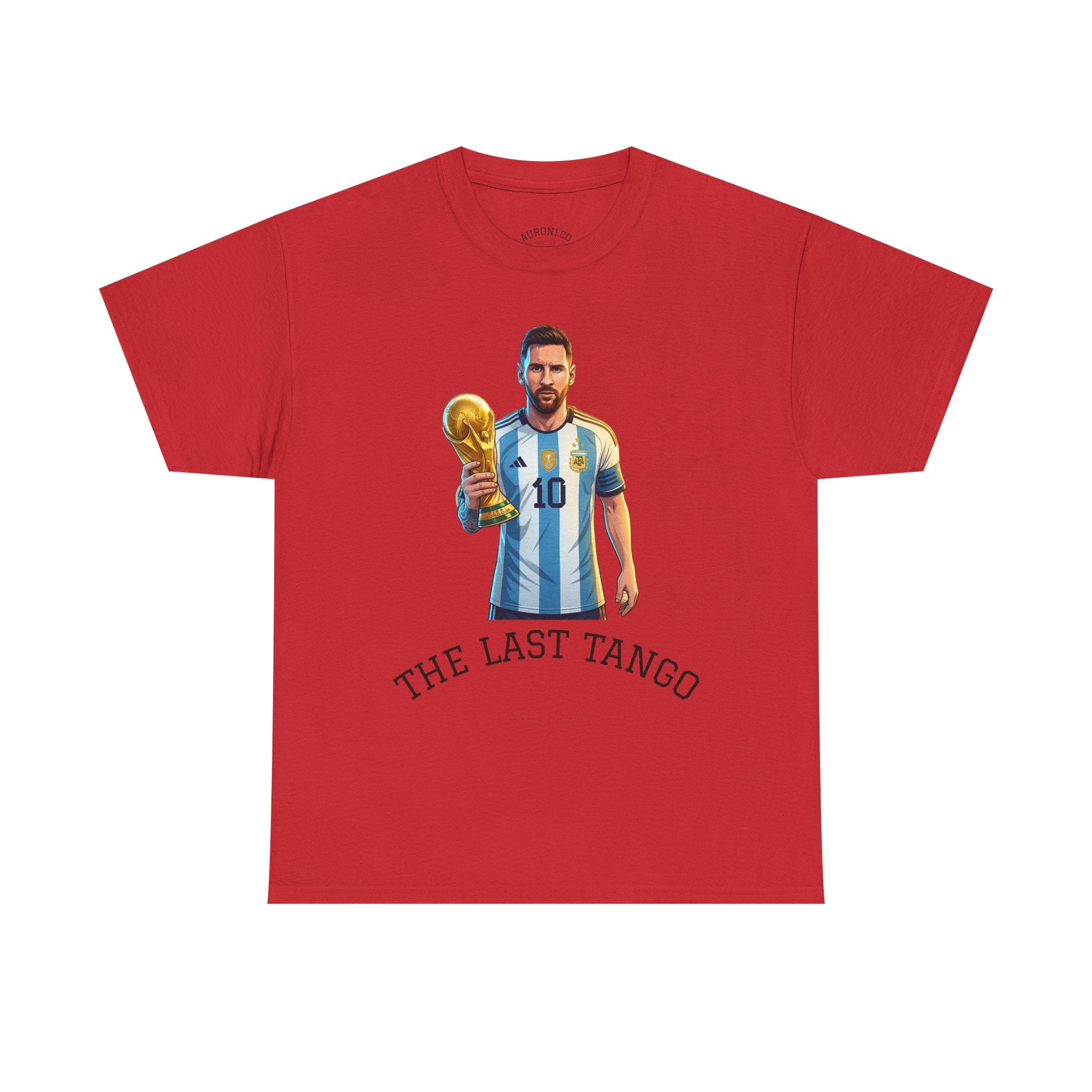 Soccer World Cup Trophy Tee — "The Last Tango" Graphic Shirt