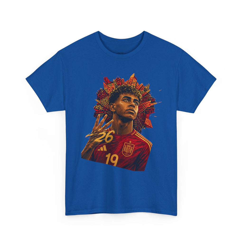 Soccer Star Graphic Tee — Inspirational Young Player Portrait