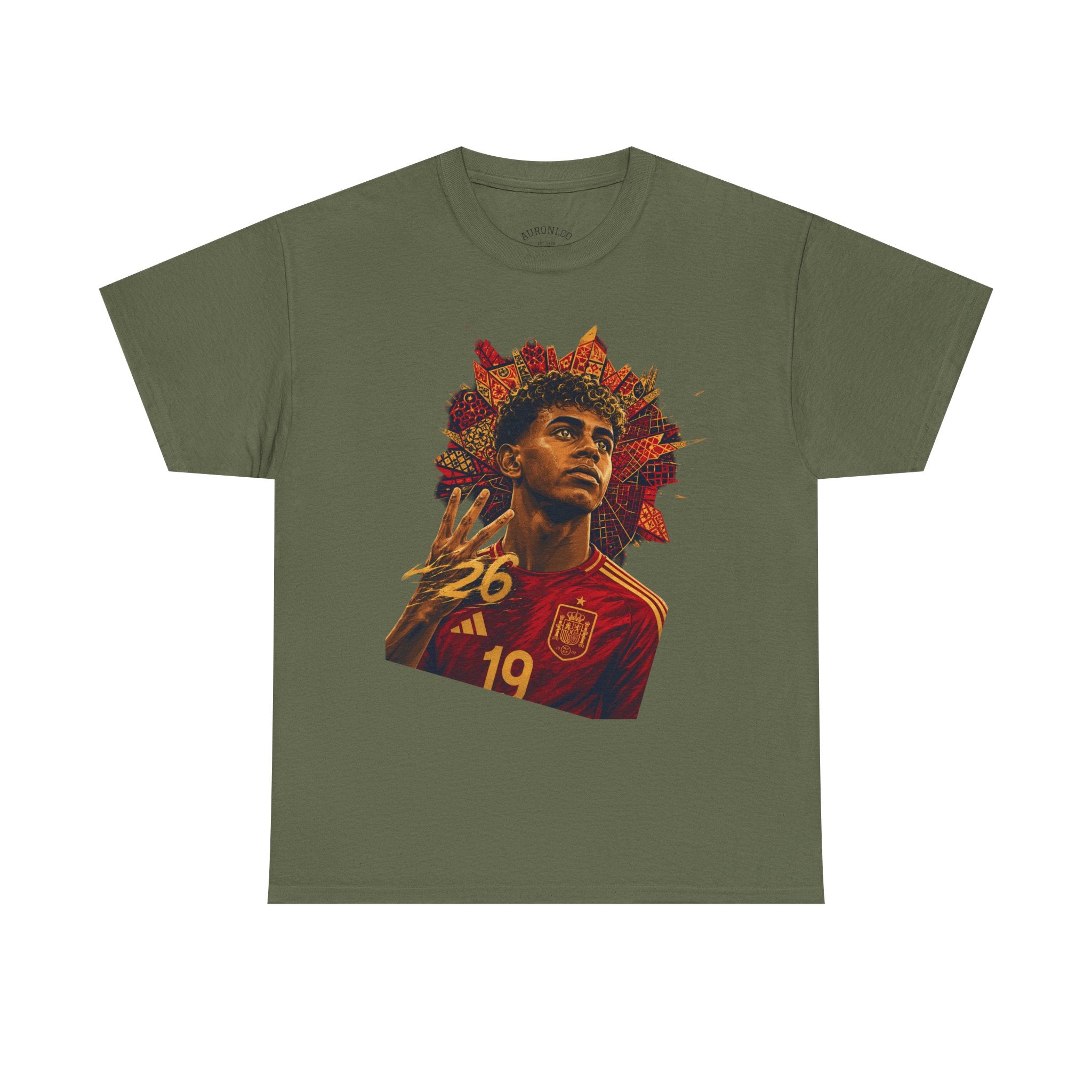 Soccer Star Graphic Tee — Inspirational Young Player Portrait