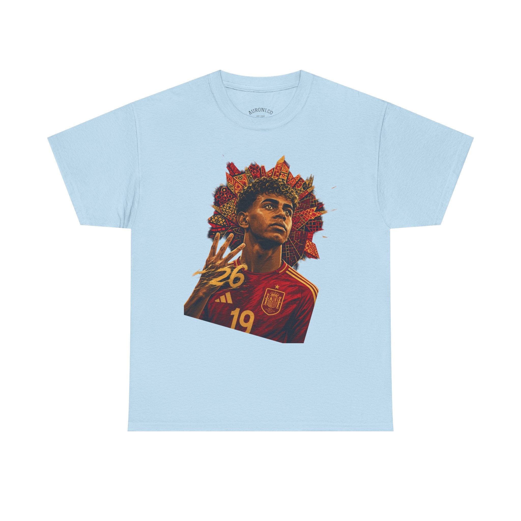 Soccer Star Graphic Tee — Inspirational Young Player Portrait