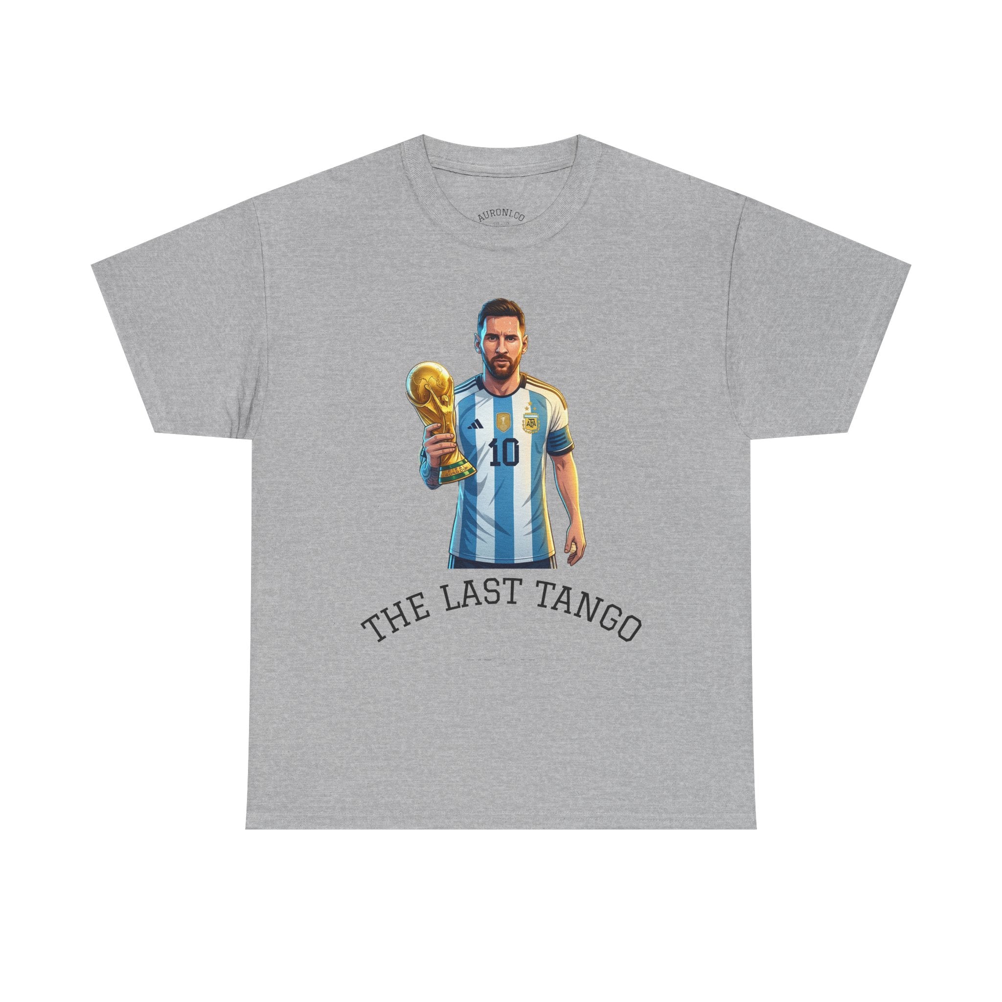 Soccer World Cup Trophy Tee — "The Last Tango" Graphic Shirt