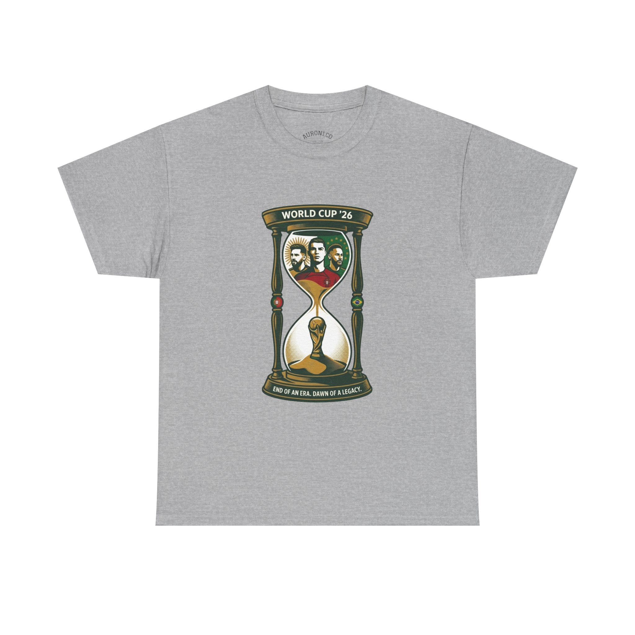 T-Shirt — World Cup '26 Hourglass Soccer Design (Includes Player Faces)