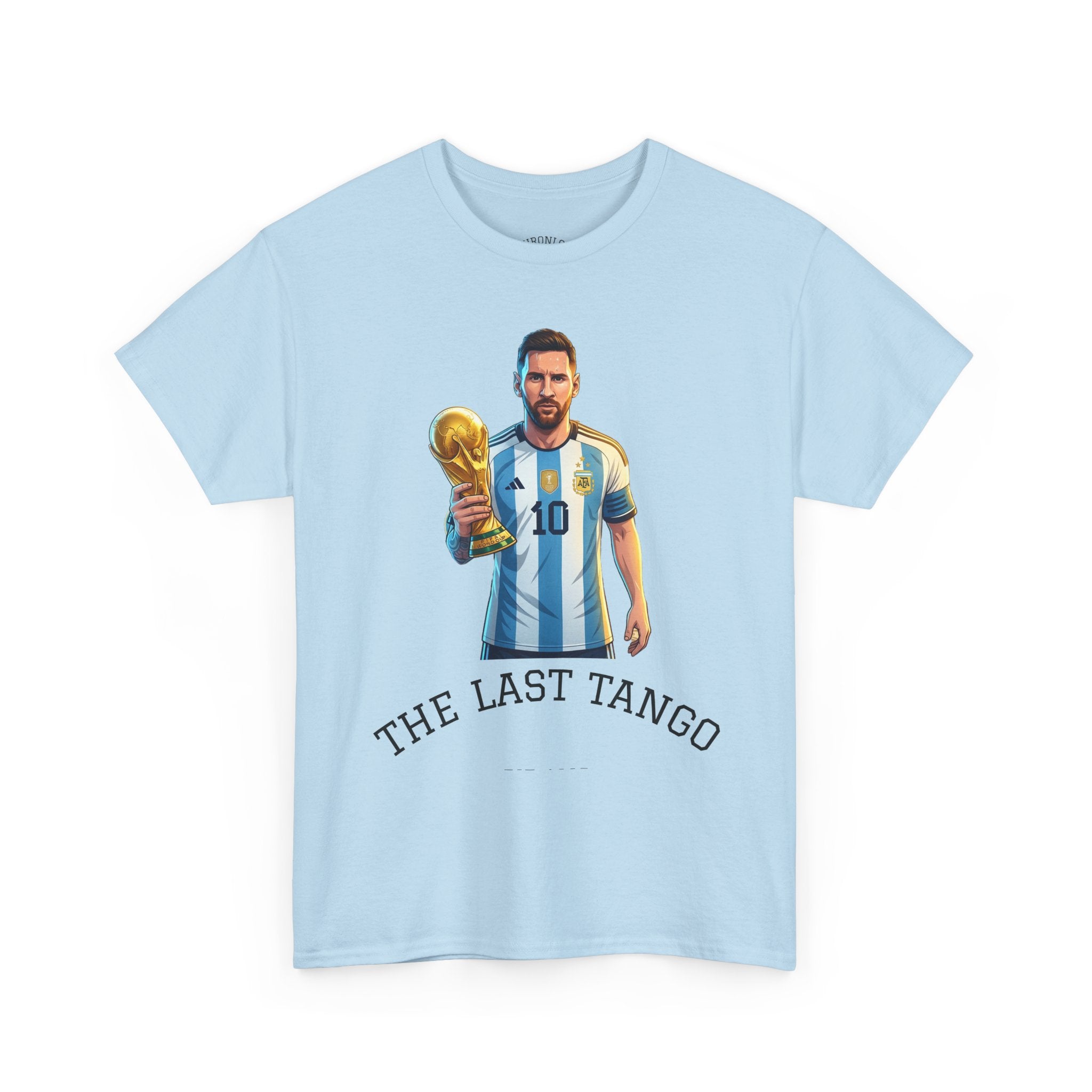 Soccer World Cup Trophy Tee — "The Last Tango" Graphic Shirt