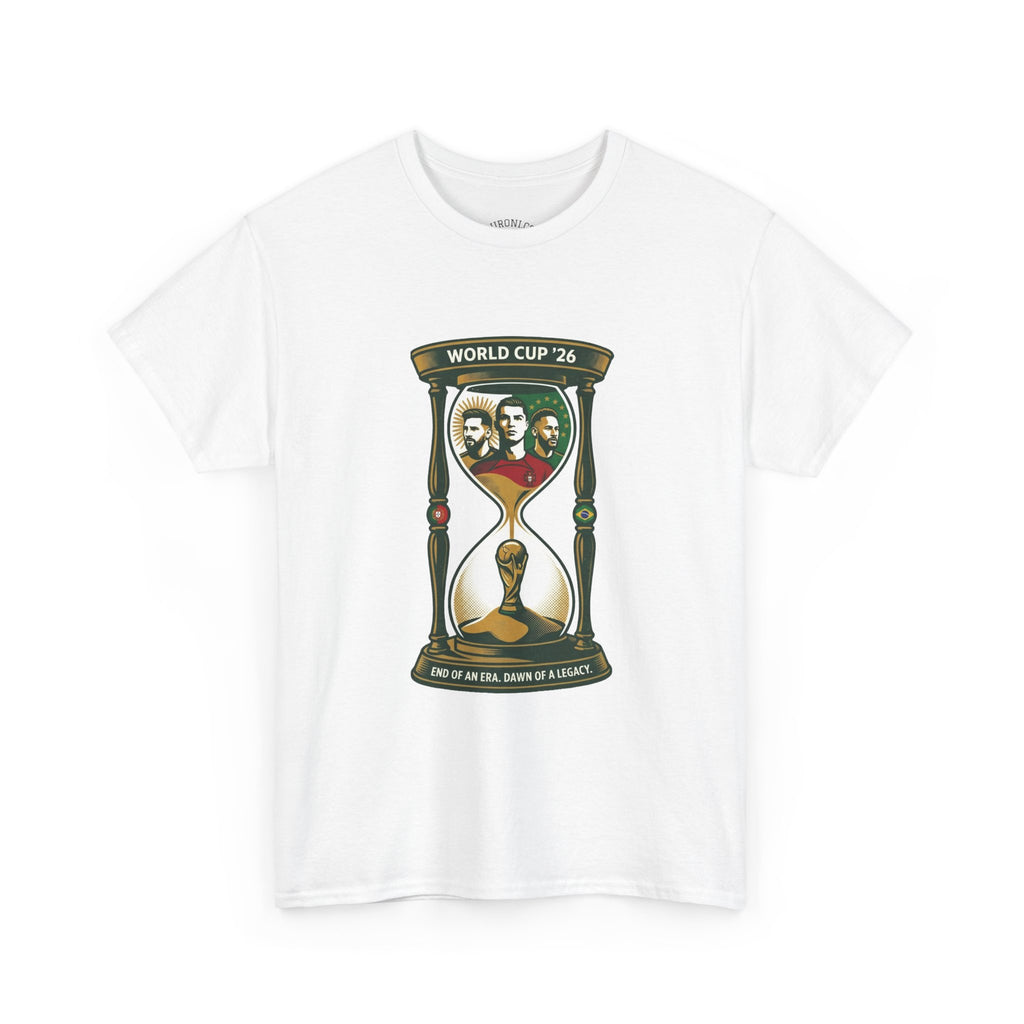T-Shirt — World Cup '26 Hourglass Soccer Design (Includes Player Faces)