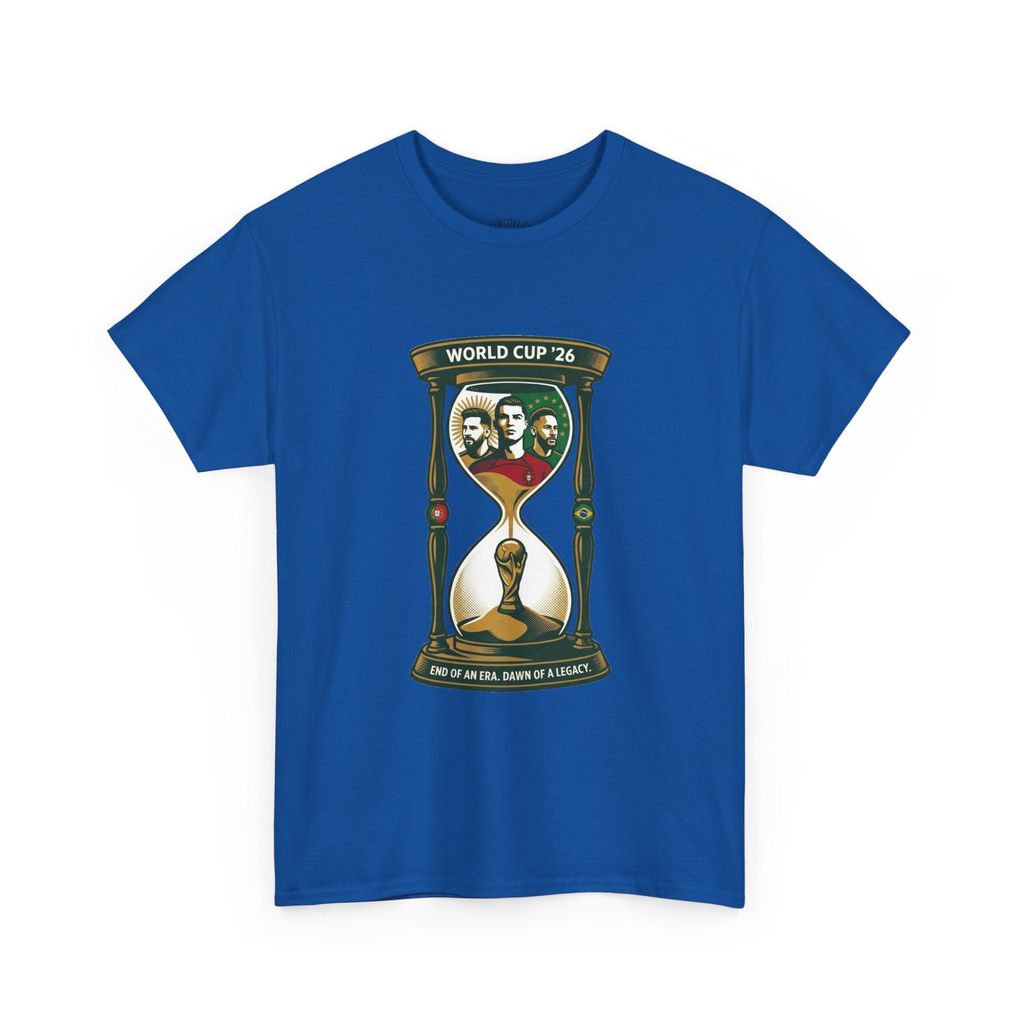 T-Shirt — World Cup '26 Hourglass Soccer Design (Includes Player Faces)