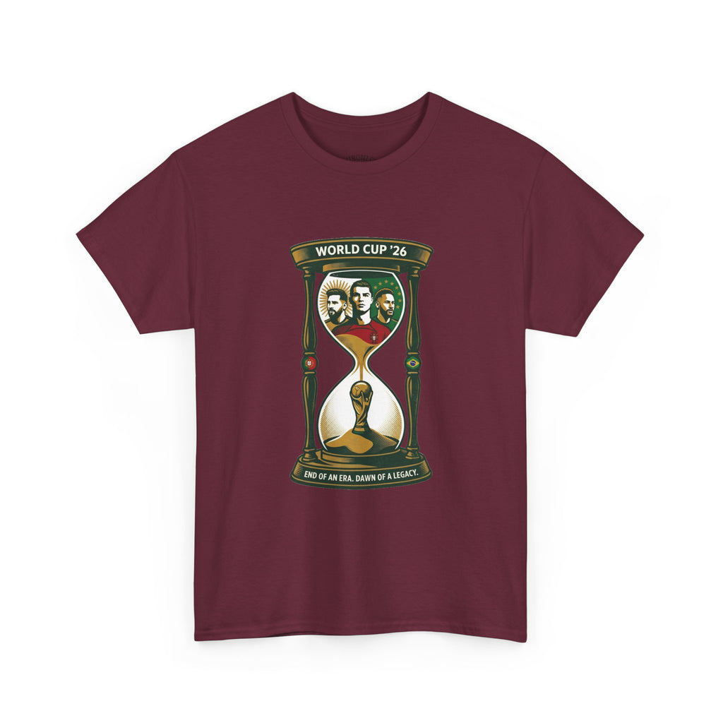 T-Shirt — World Cup '26 Hourglass Soccer Design (Includes Player Faces)