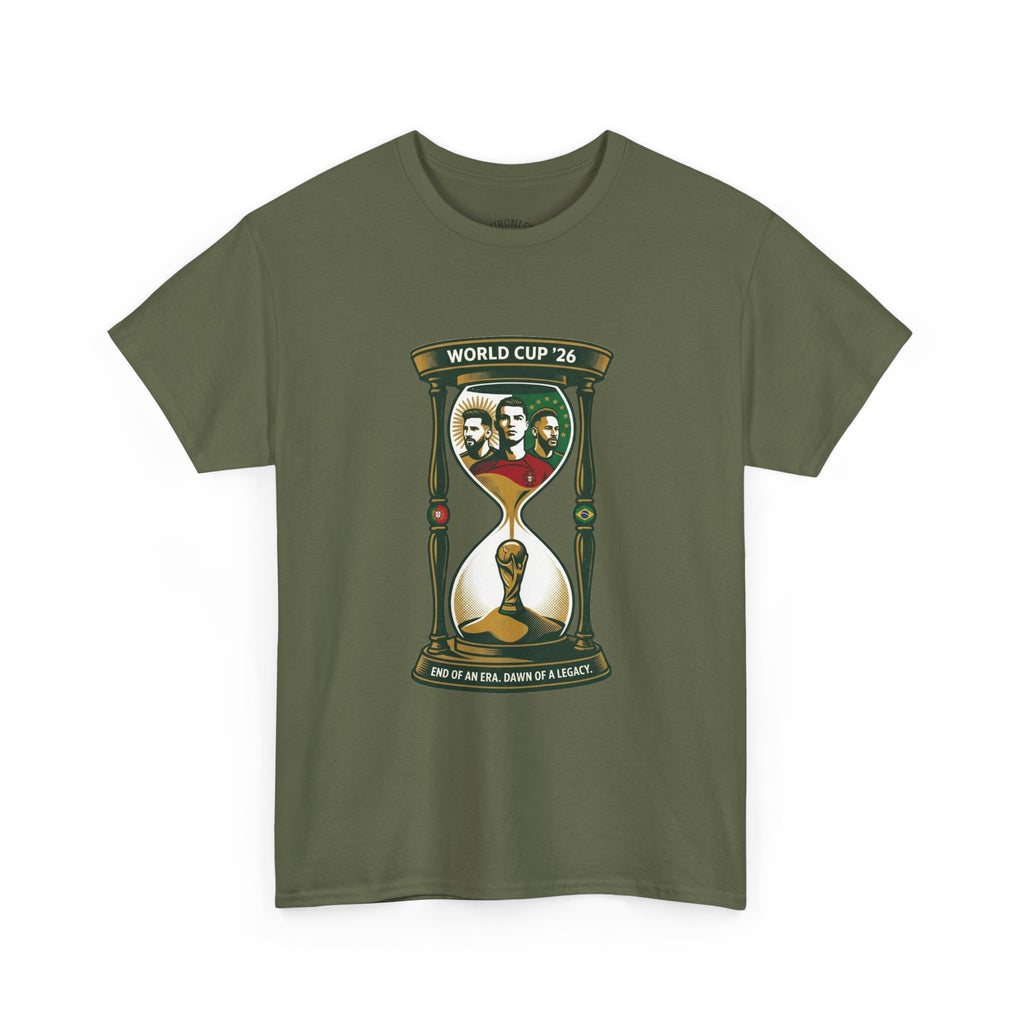 T-Shirt — World Cup '26 Hourglass Soccer Design (Includes Player Faces)