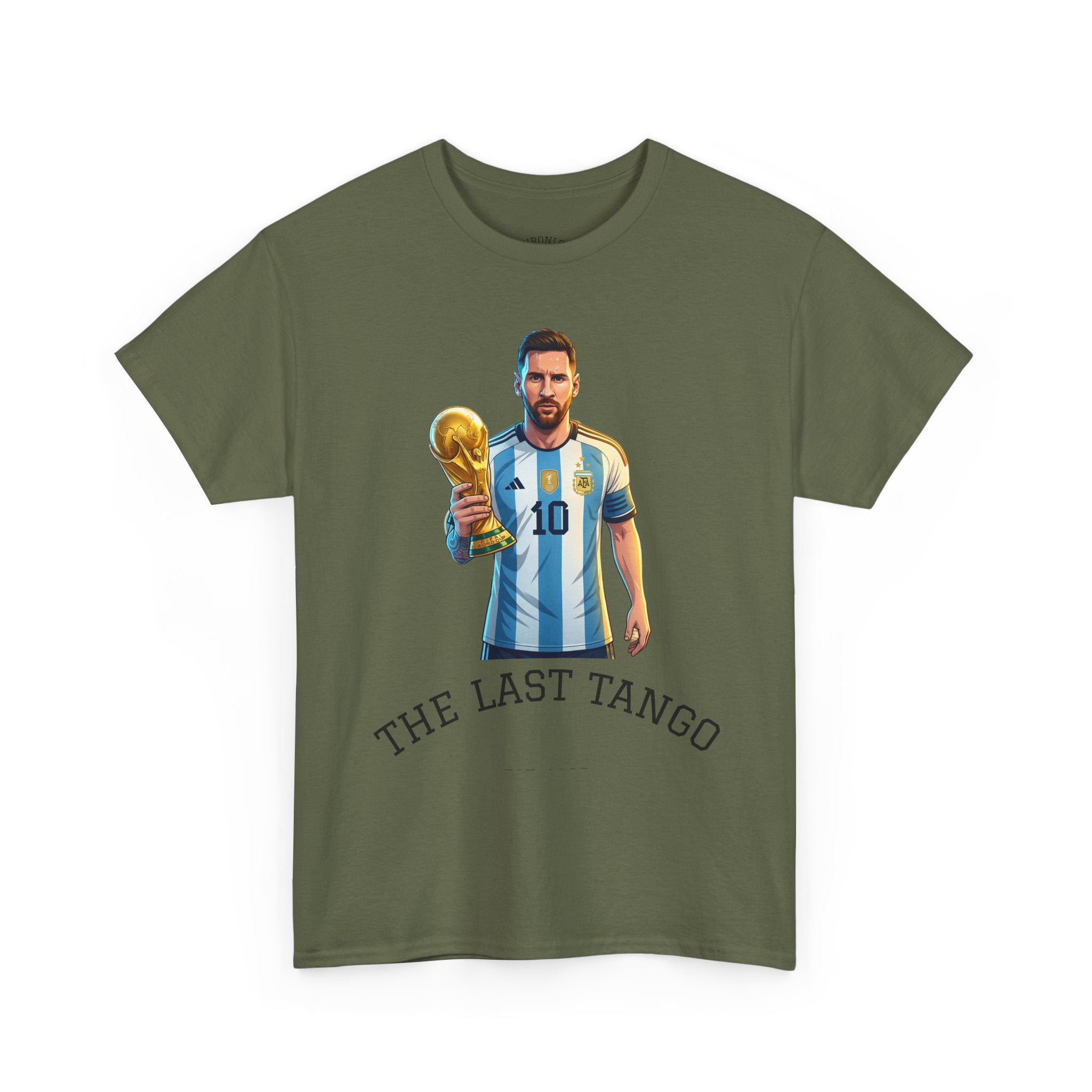 Soccer World Cup Trophy Tee — "The Last Tango" Graphic Shirt