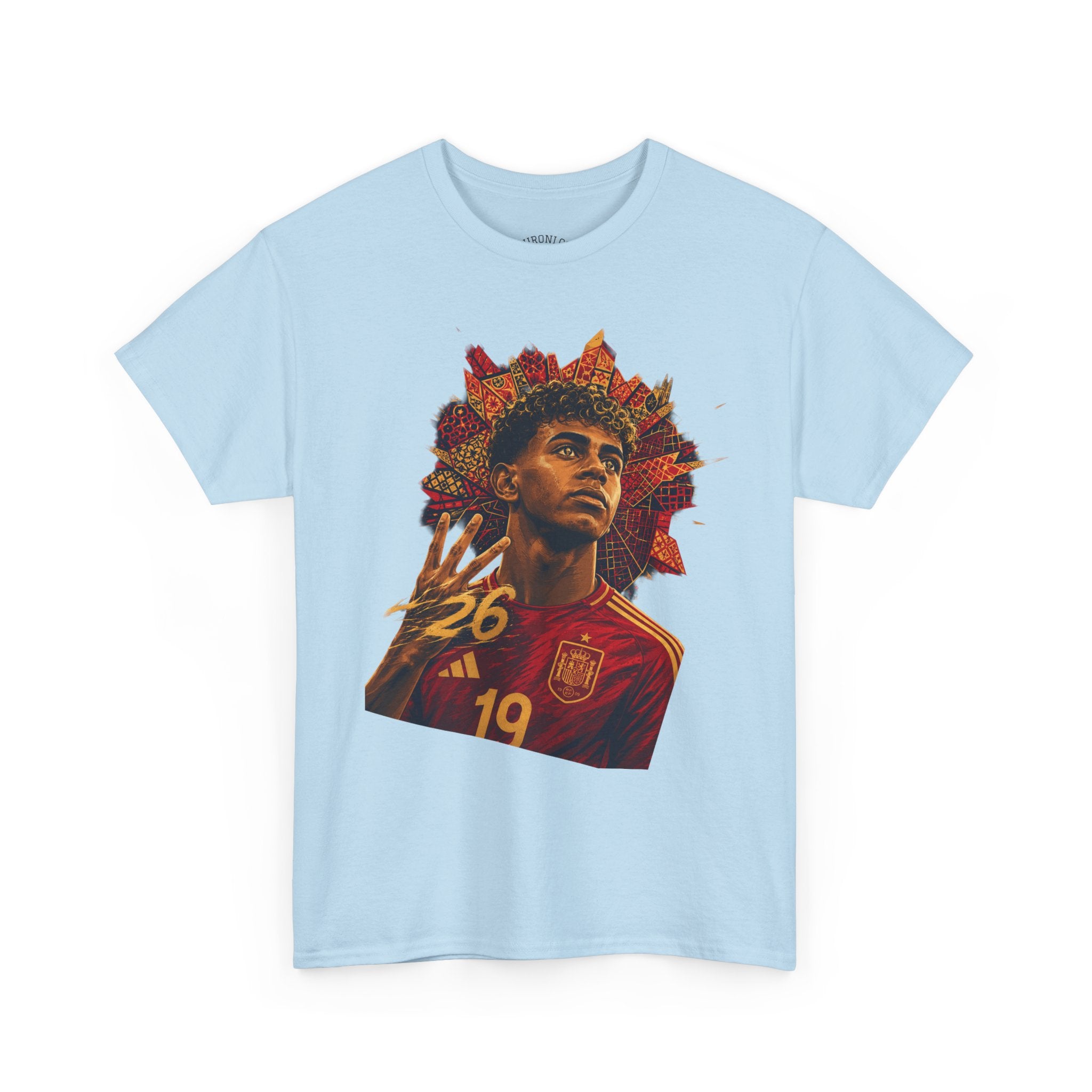 Soccer Star Graphic Tee — Inspirational Young Player Portrait