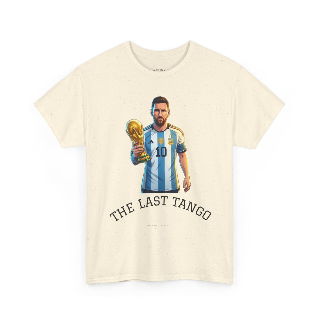 Soccer World Cup Trophy Tee — "The Last Tango" Graphic Shirt