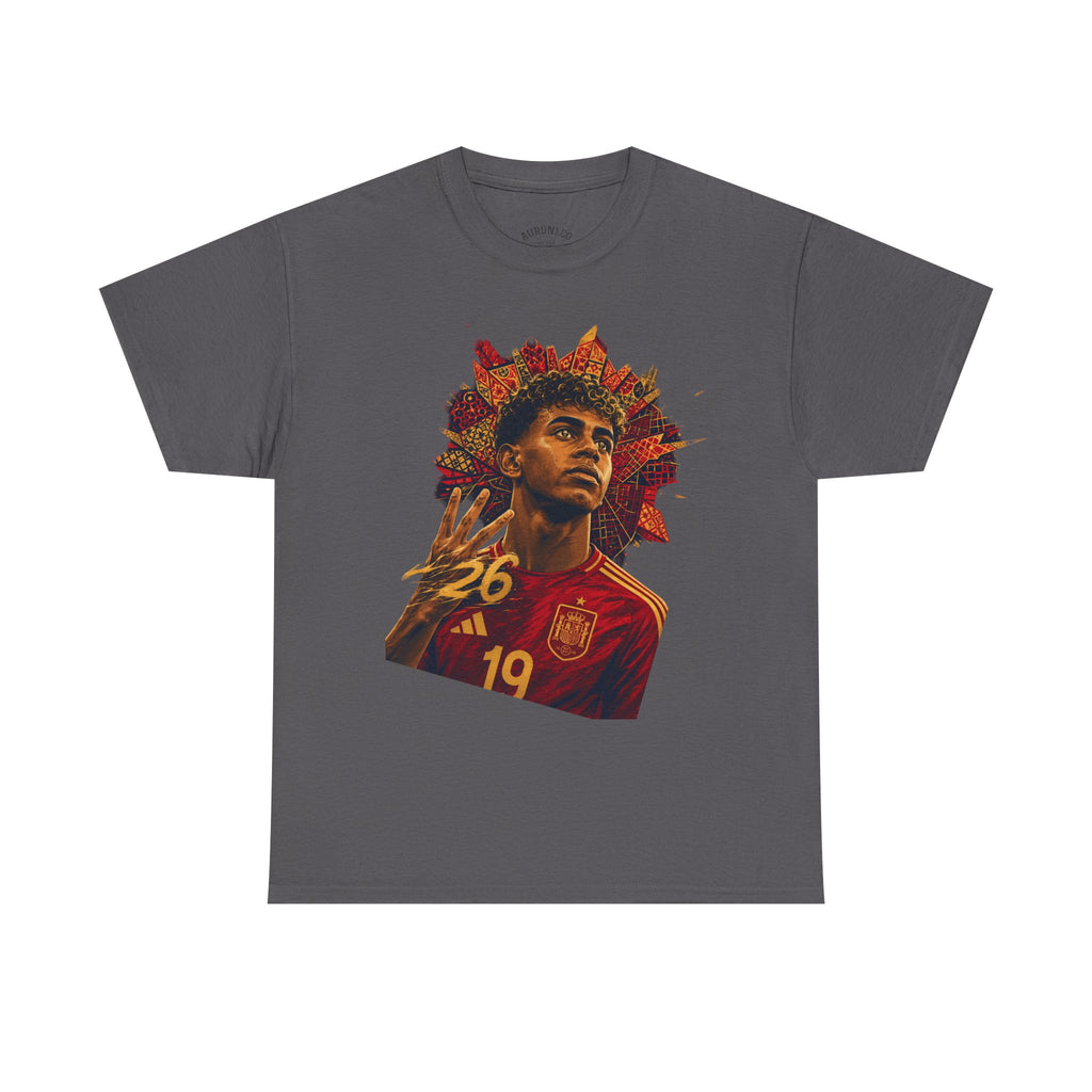 Soccer Star Graphic Tee — Inspirational Young Player Portrait