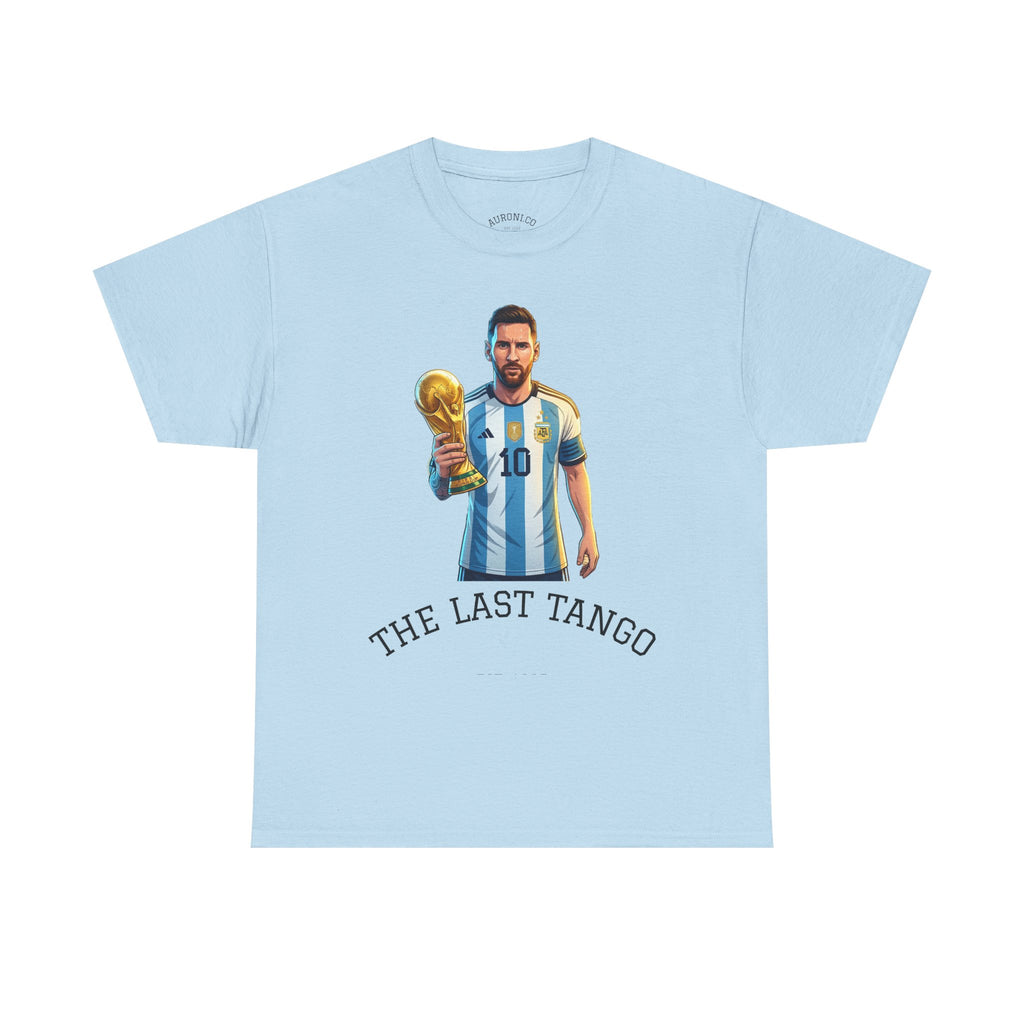Soccer World Cup Trophy Tee — "The Last Tango" Graphic Shirt