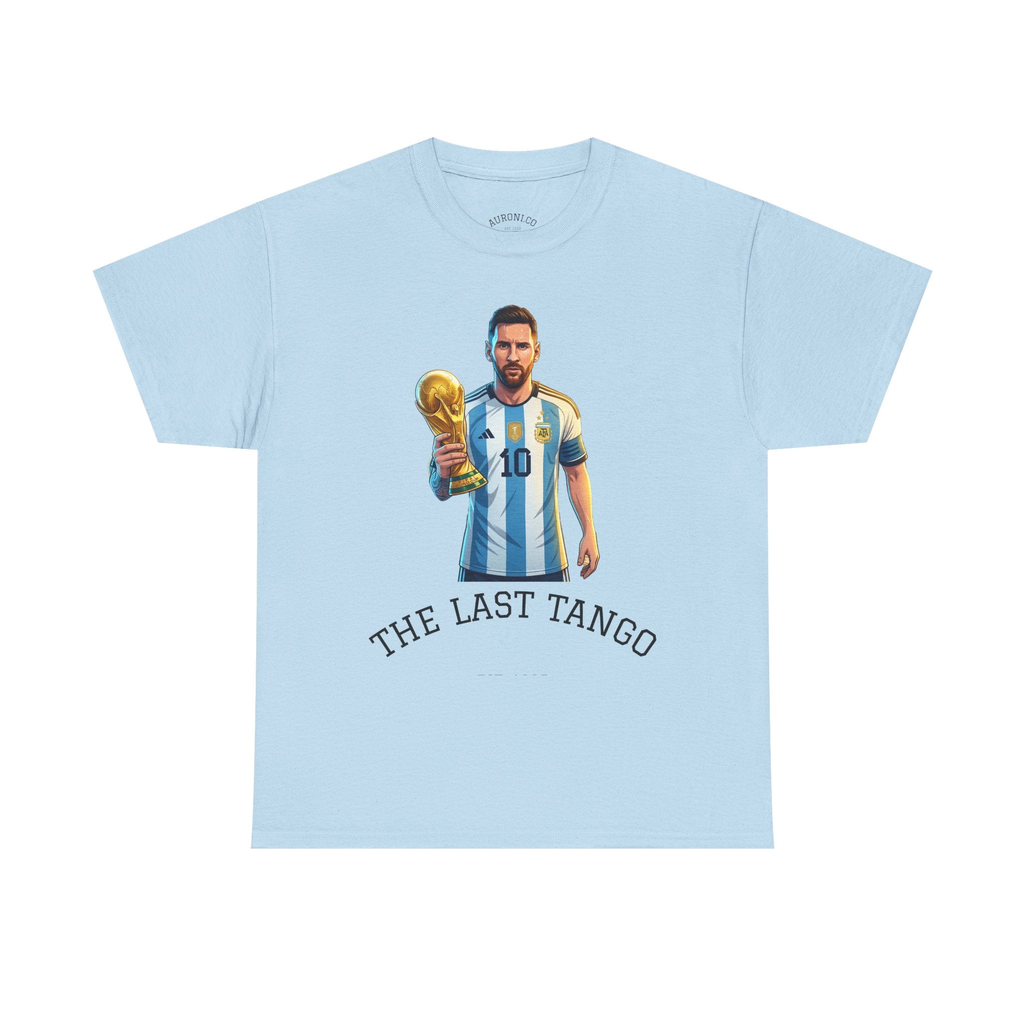 Soccer World Cup Trophy Tee — "The Last Tango" Graphic Shirt