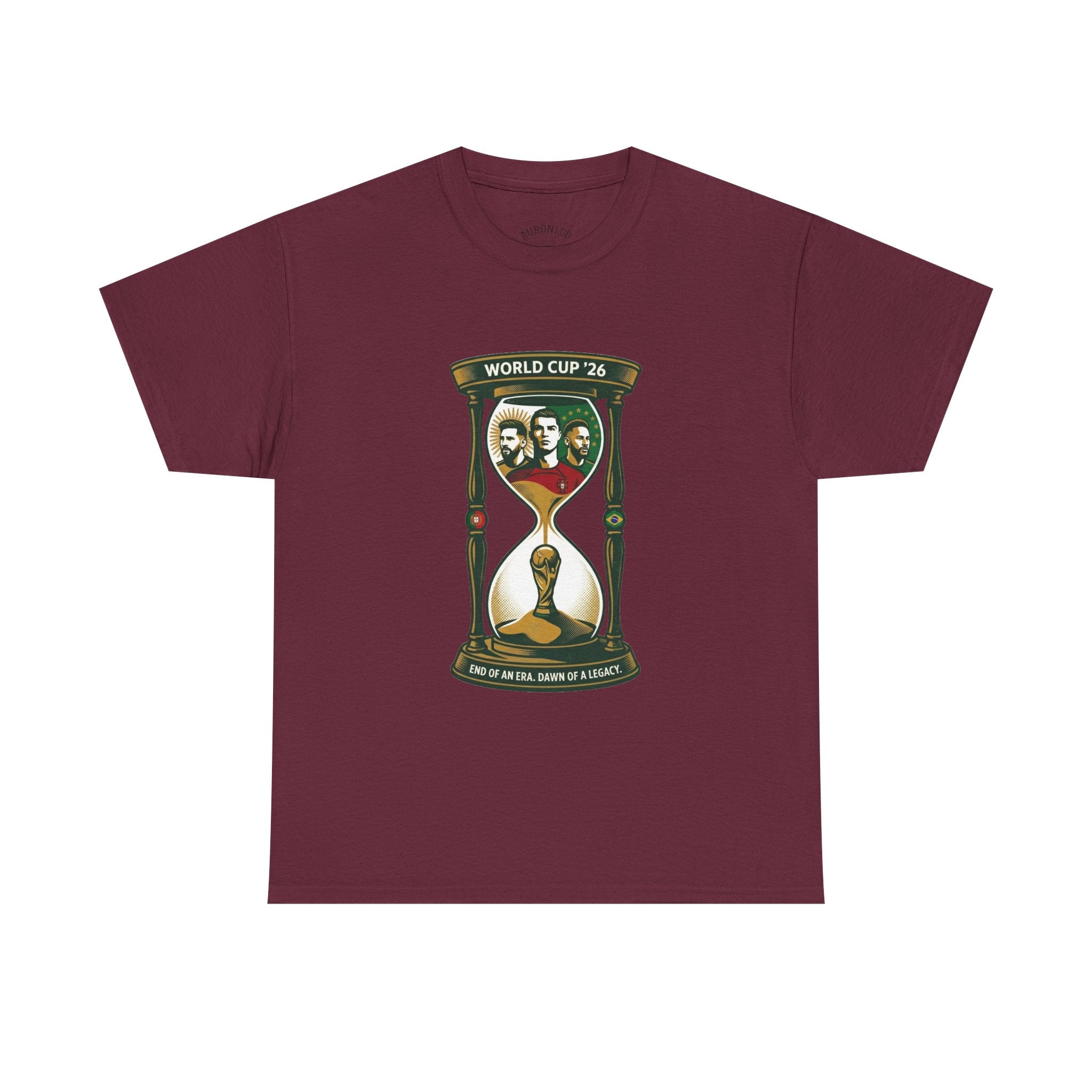 T-Shirt — World Cup '26 Hourglass Soccer Design (Includes Player Faces)
