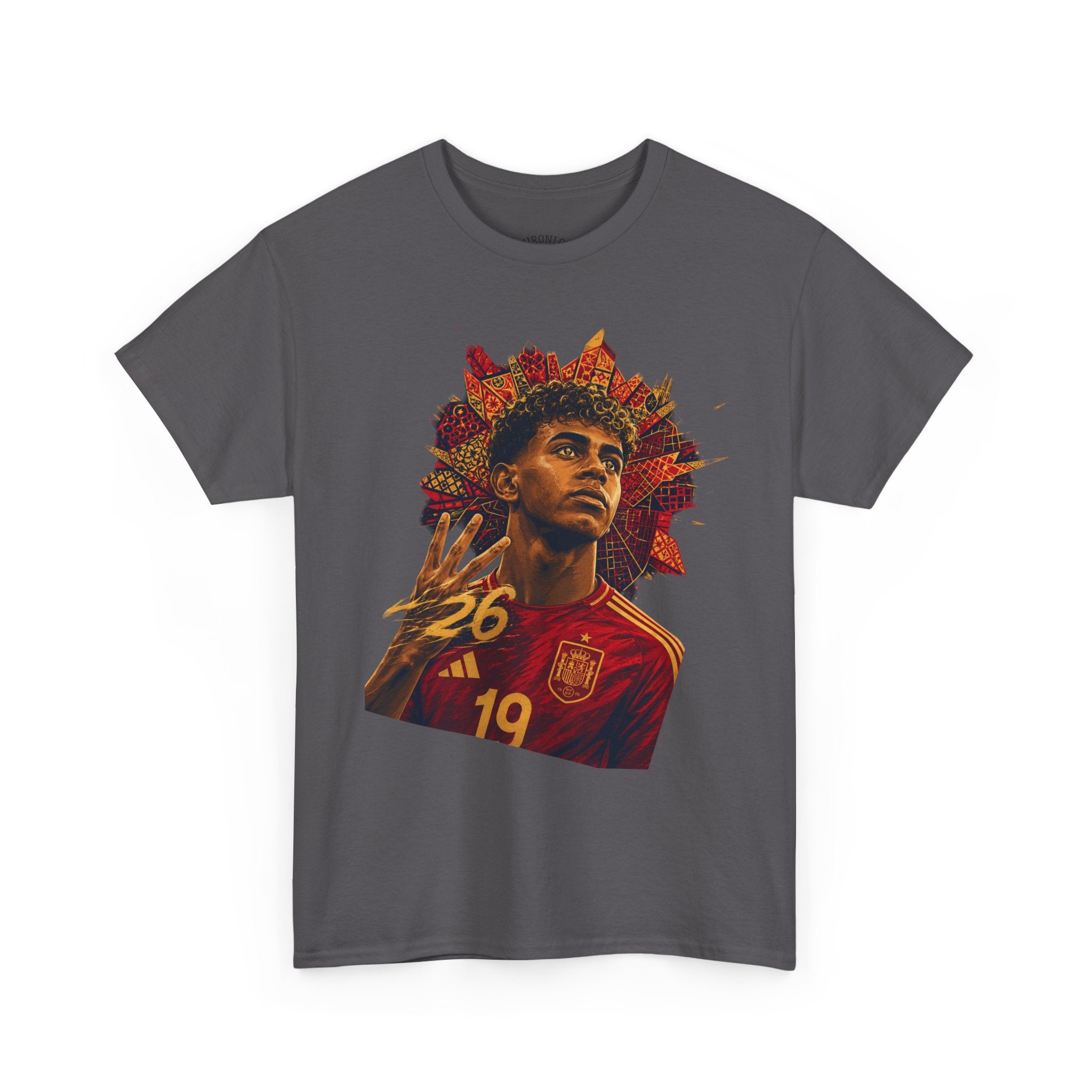 Soccer Star Graphic Tee — Inspirational Young Player Portrait