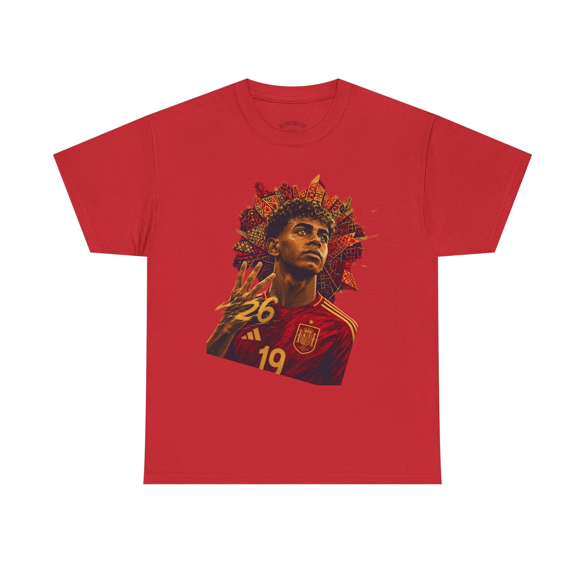 Soccer Star Graphic Tee — Inspirational Young Player Portrait