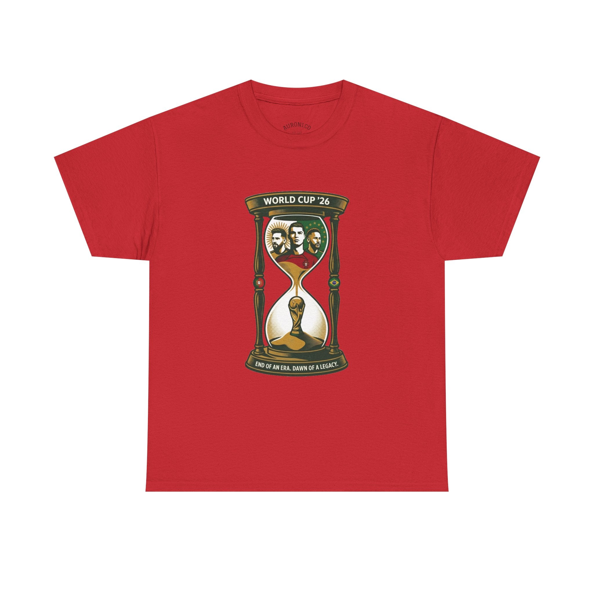 T-Shirt — World Cup '26 Hourglass Soccer Design (Includes Player Faces)