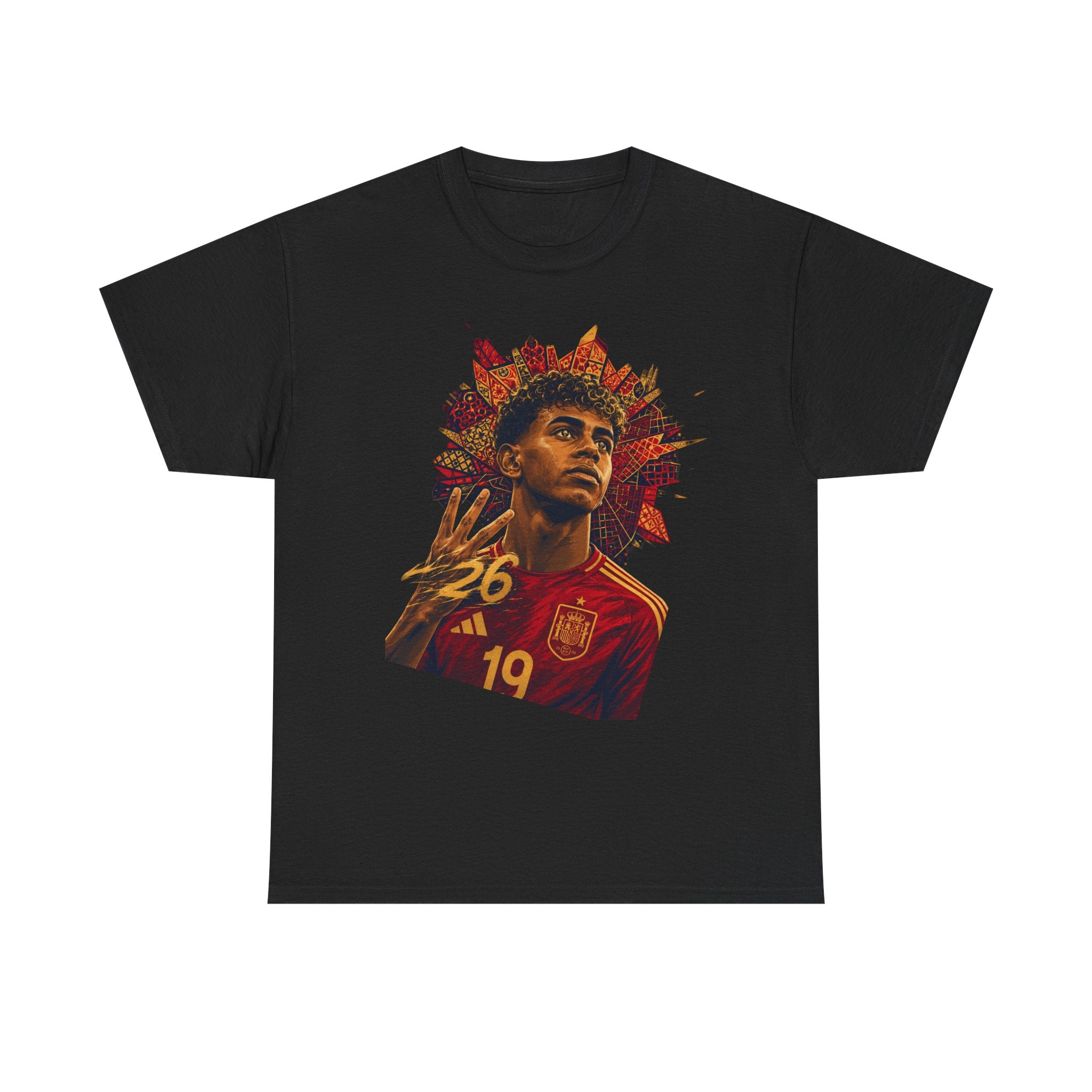 Soccer Star Graphic Tee — Inspirational Young Player Portrait