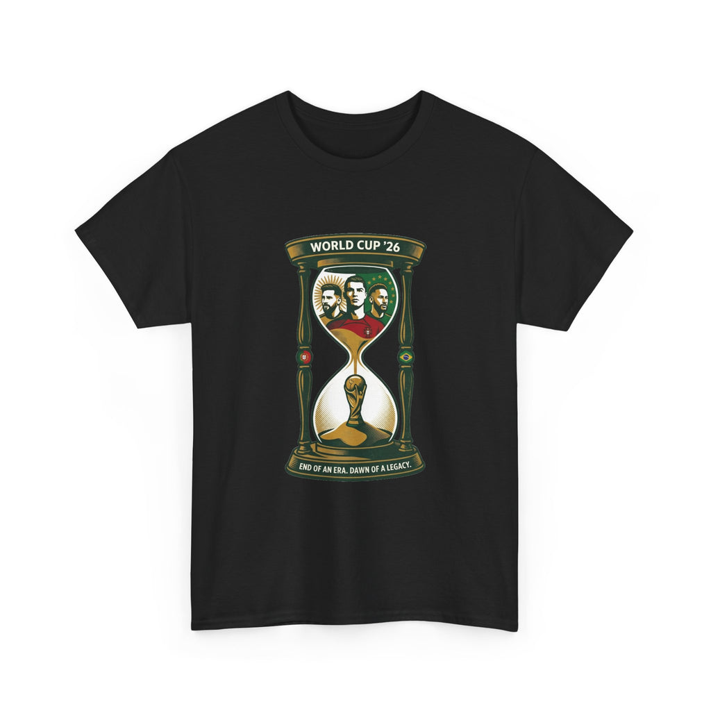 T-Shirt — World Cup '26 Hourglass Soccer Design (Includes Player Faces)