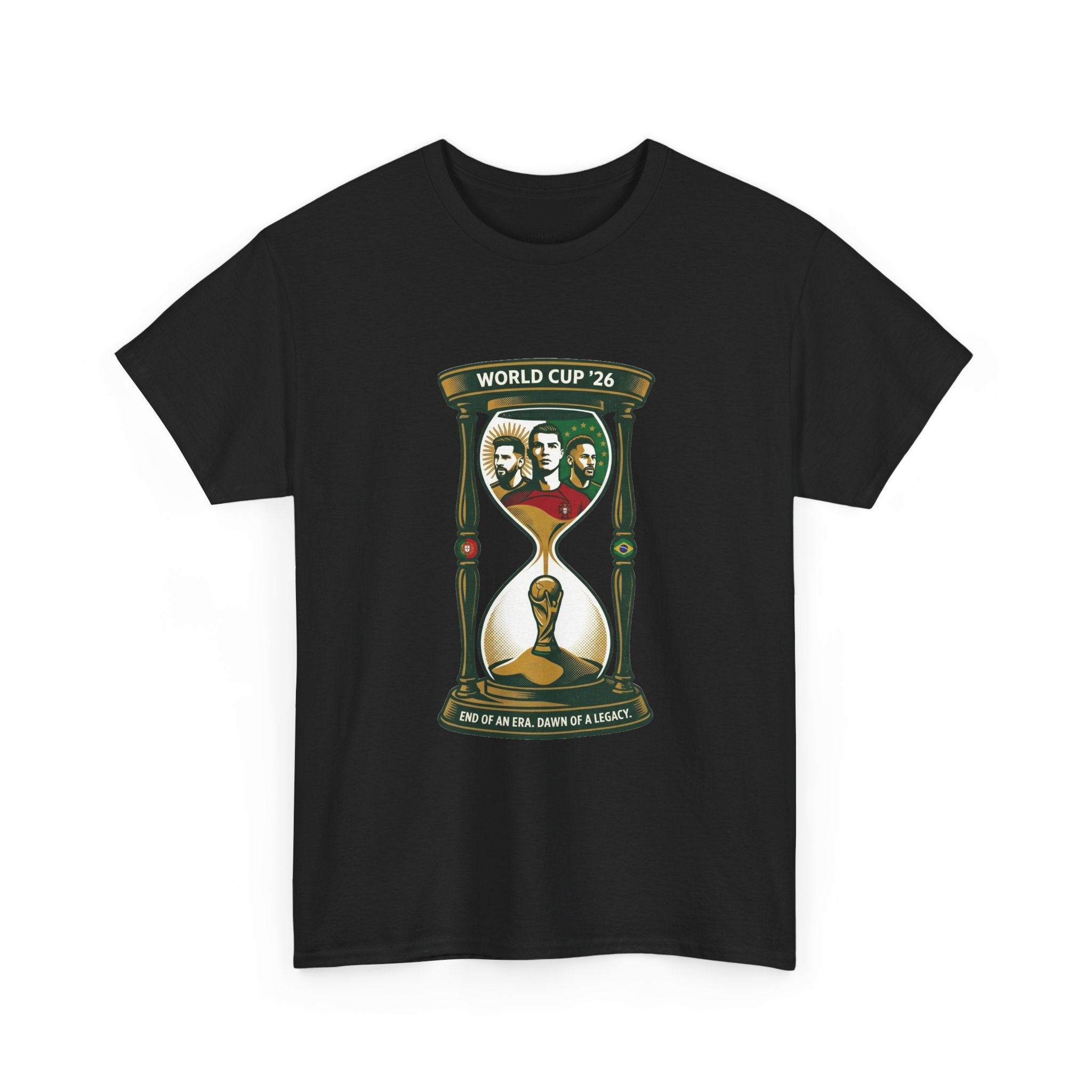 T-Shirt — World Cup '26 Hourglass Soccer Design (Includes Player Faces)