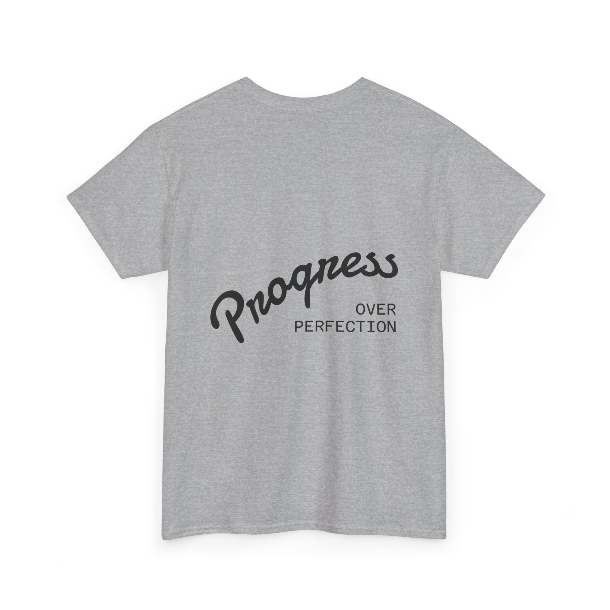 Triumph Soccer Tee — 'Triumph' Front Graphic & 'Progress Over Perfection' Back