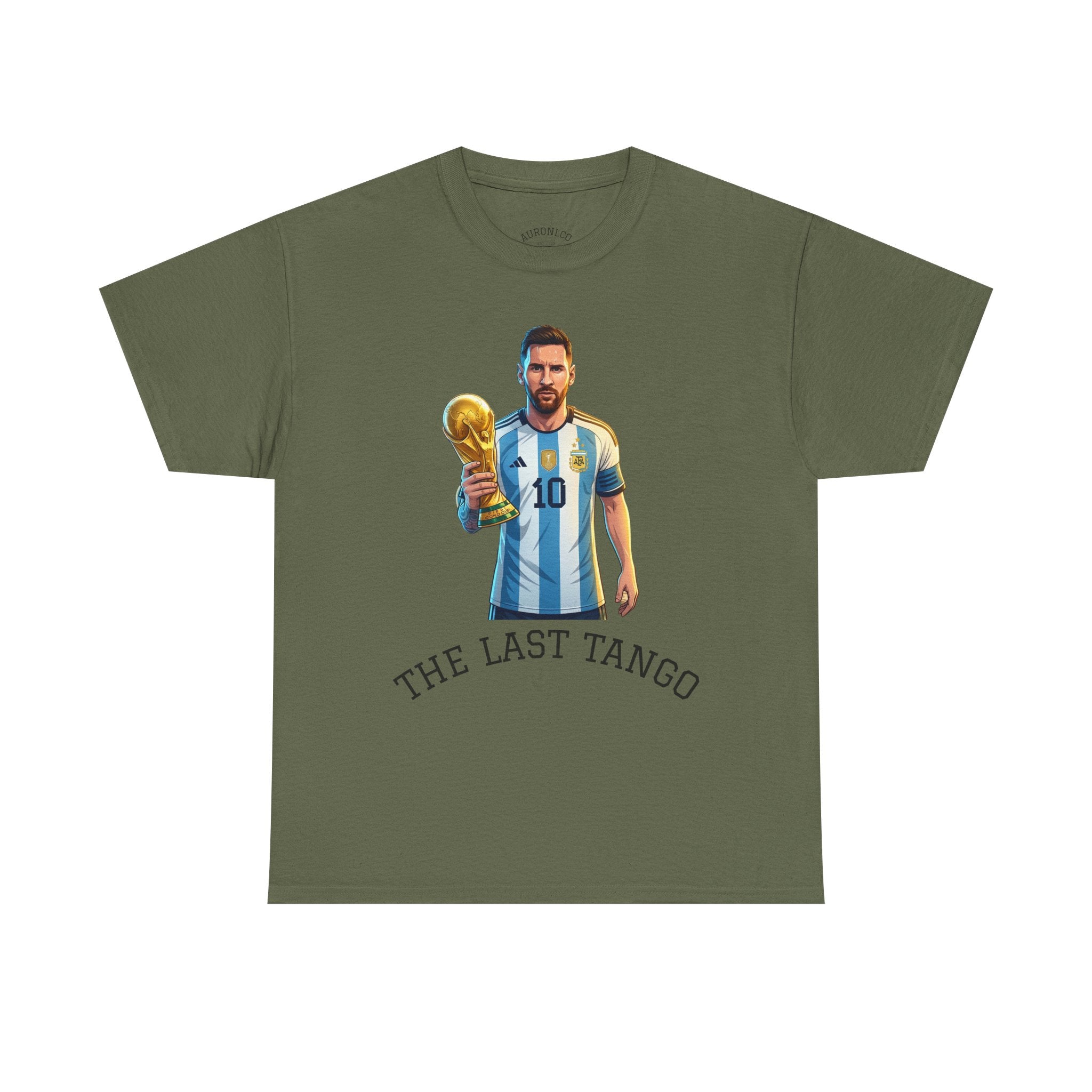 Soccer World Cup Trophy Tee — "The Last Tango" Graphic Shirt