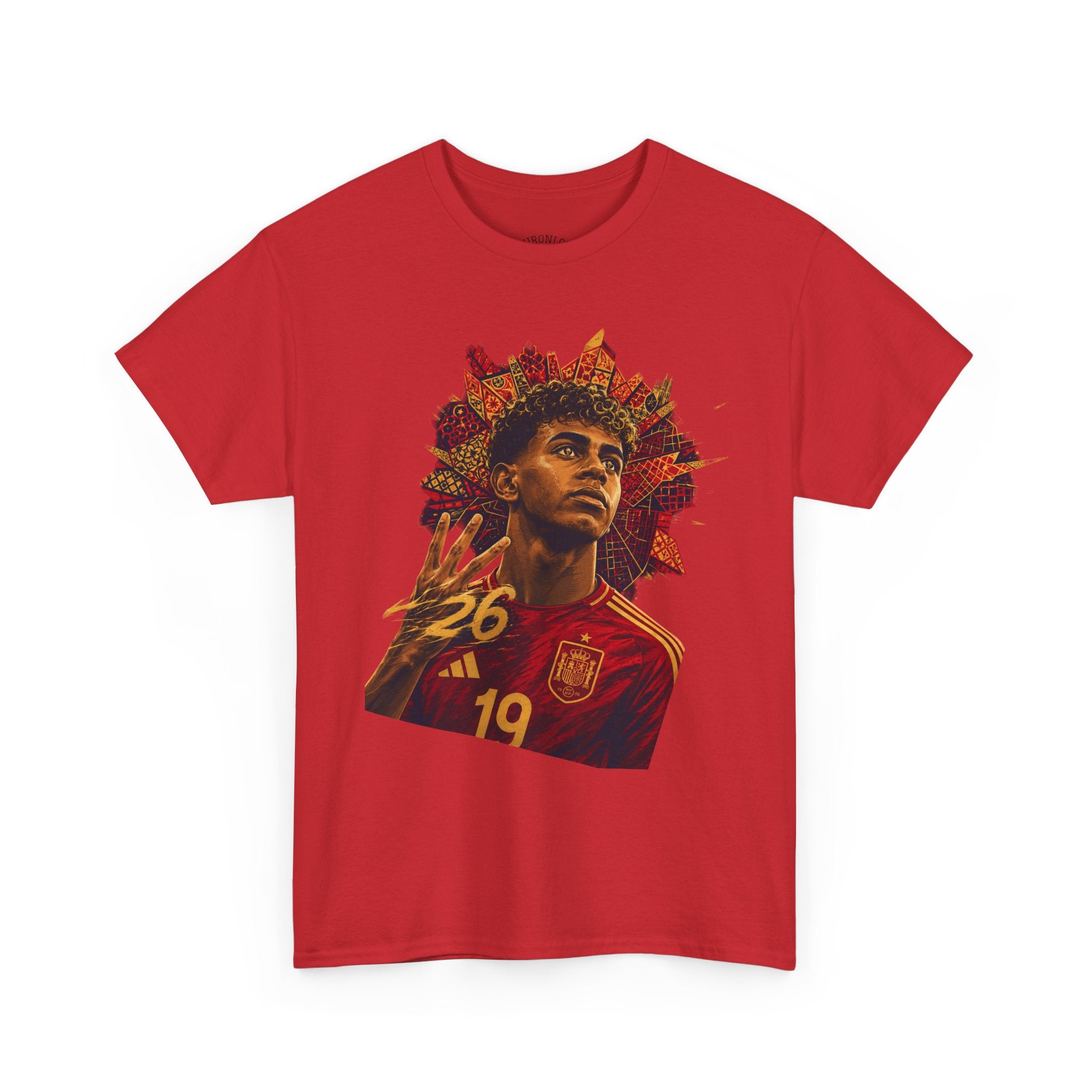 Soccer Star Graphic Tee — Inspirational Young Player Portrait