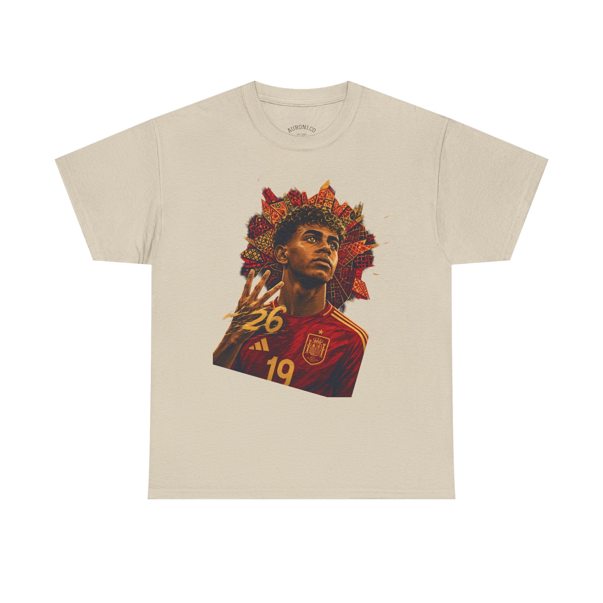 Soccer Star Graphic Tee — Inspirational Young Player Portrait