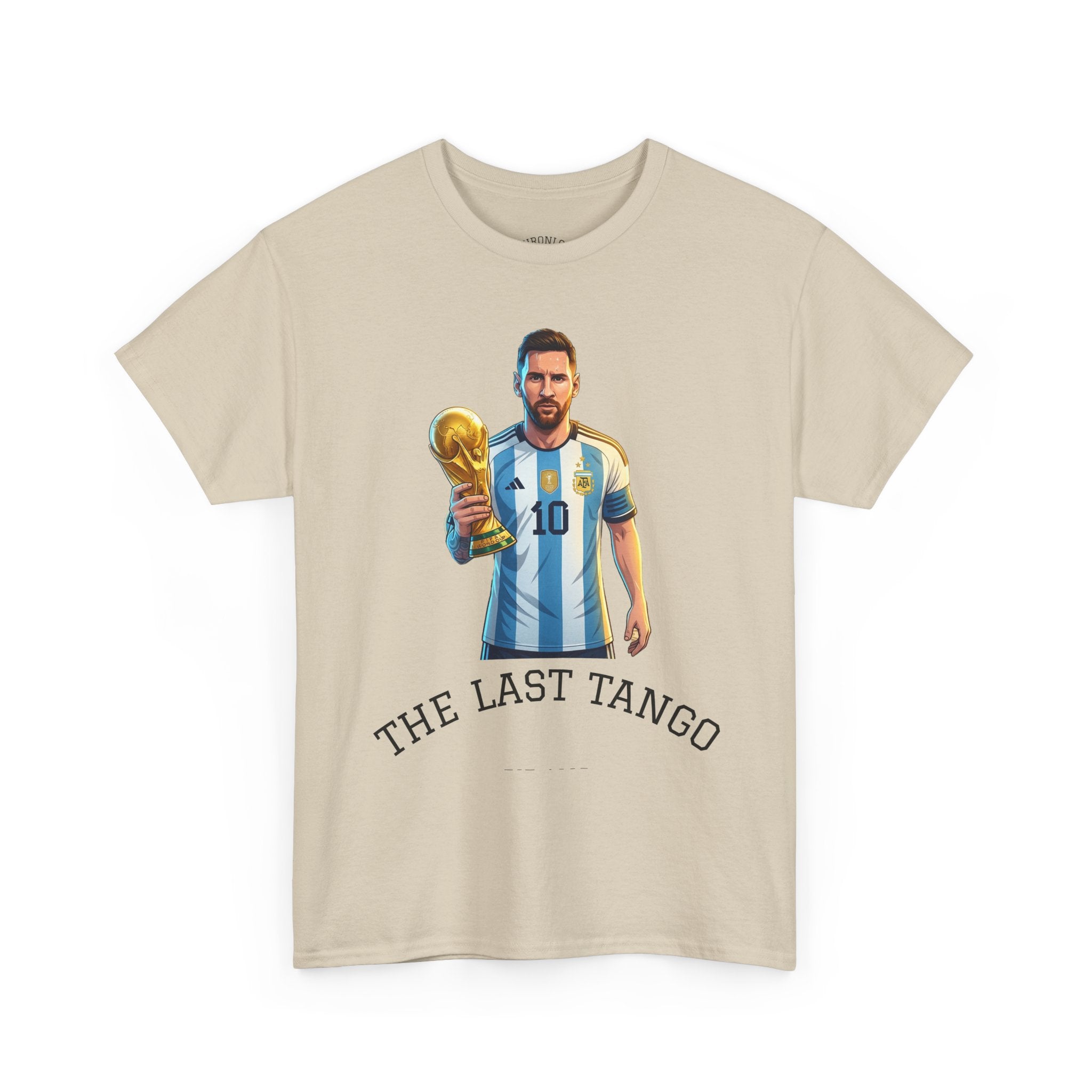Soccer World Cup Trophy Tee — "The Last Tango" Graphic Shirt