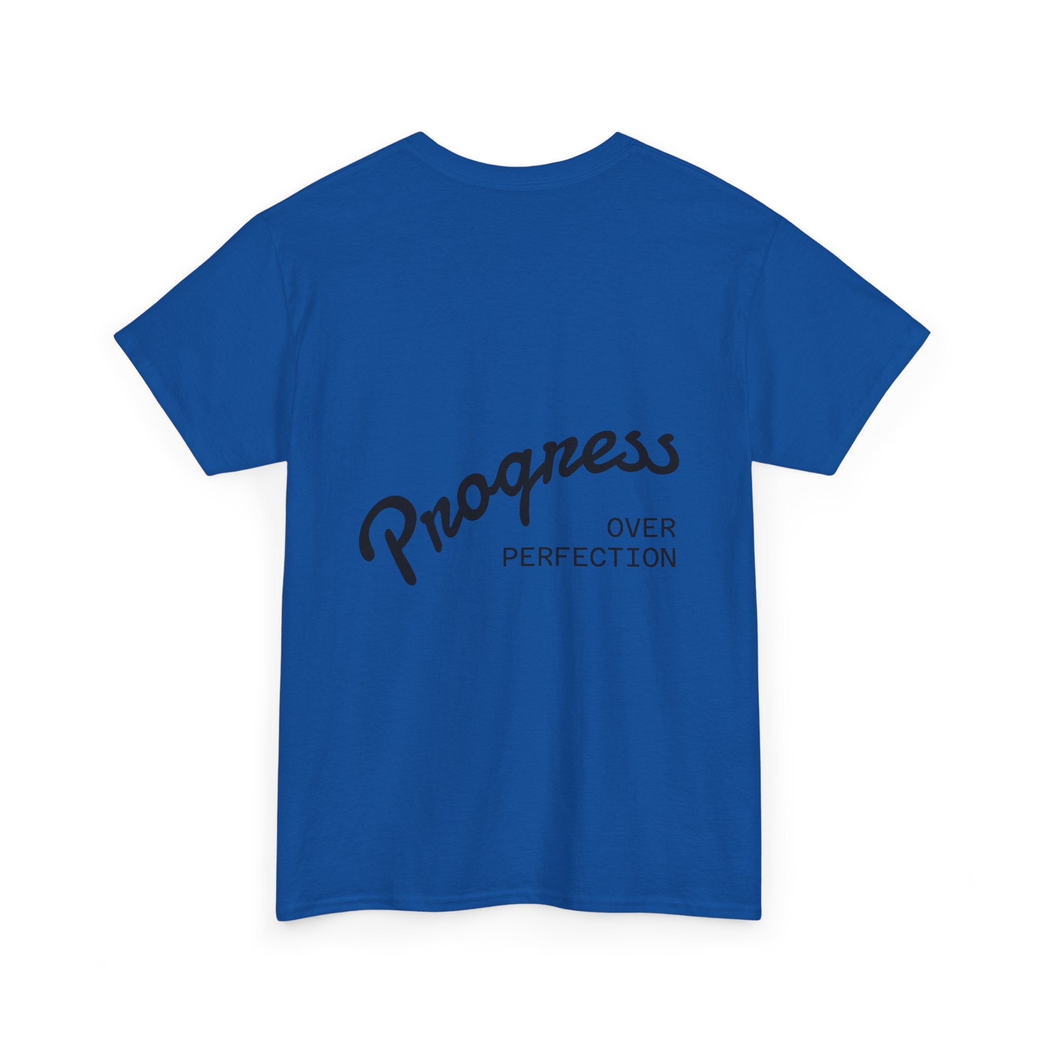 Triumph Soccer Tee — 'Triumph' Front Graphic & 'Progress Over Perfection' Back