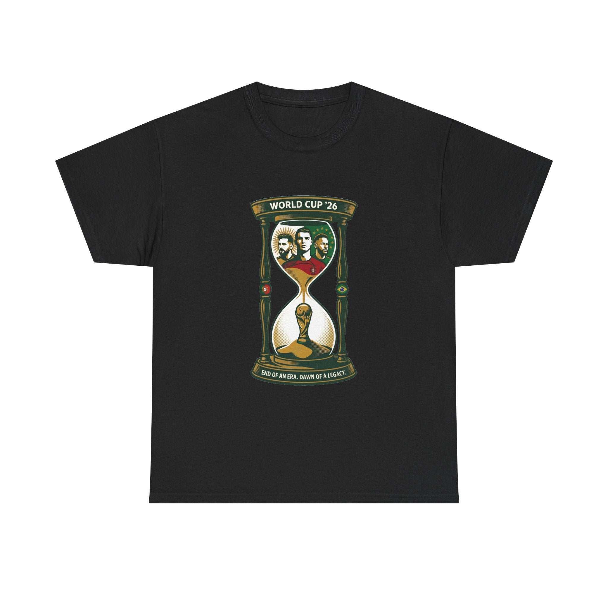 T-Shirt — World Cup '26 Hourglass Soccer Design (Includes Player Faces)