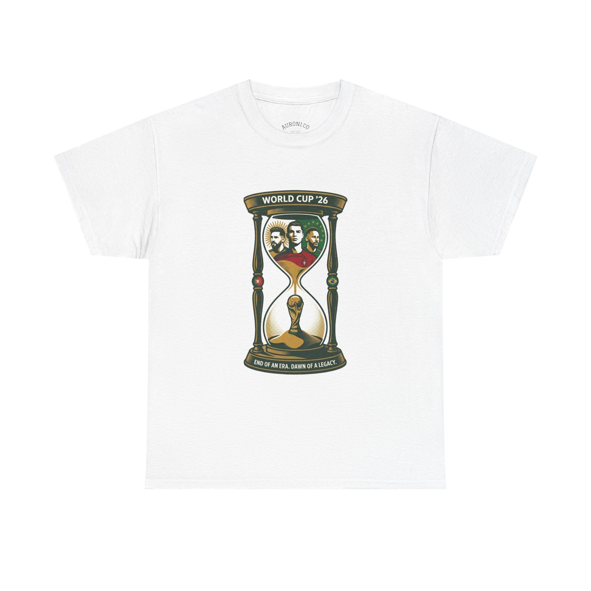 T-Shirt — World Cup '26 Hourglass Soccer Design (Includes Player Faces)