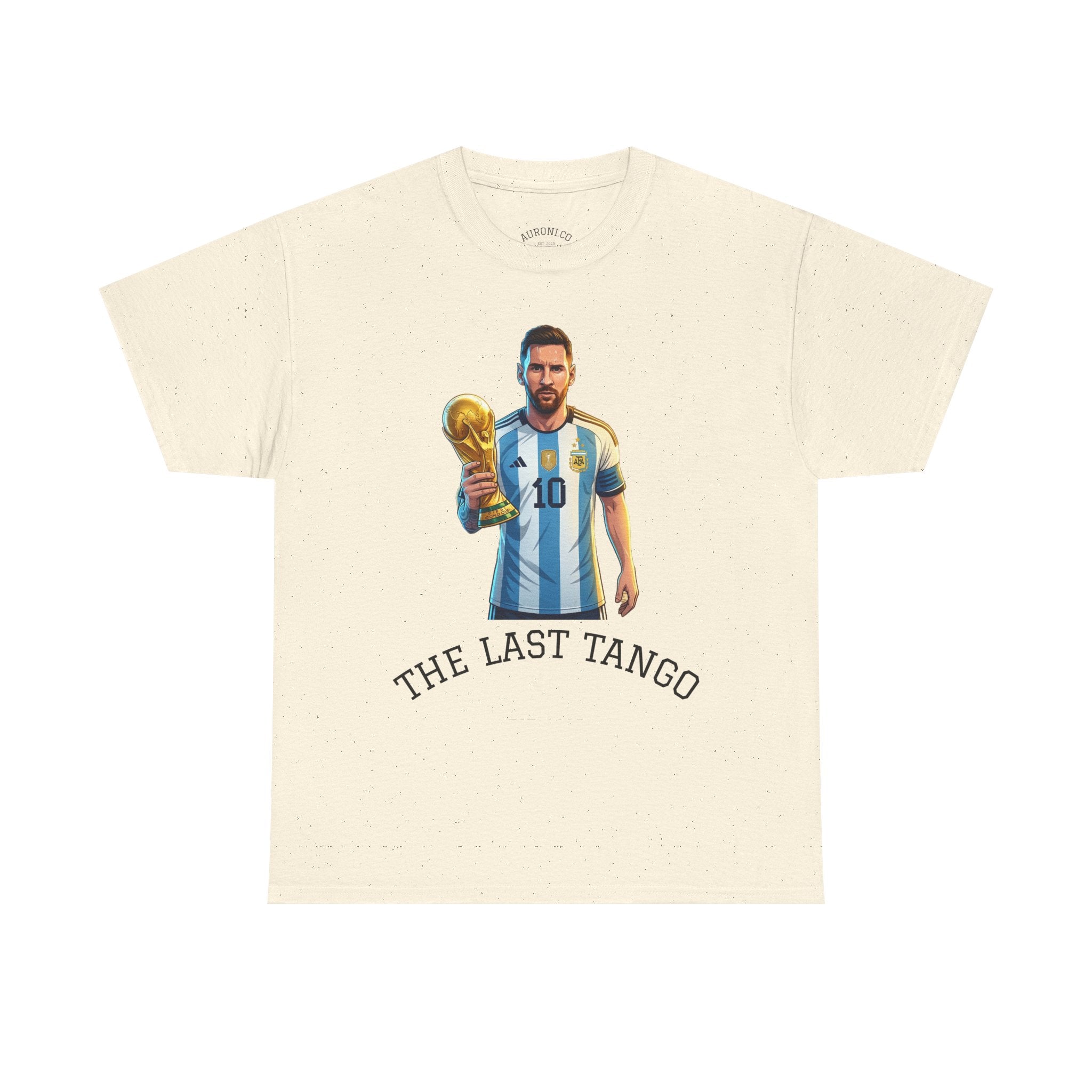 Soccer World Cup Trophy Tee — "The Last Tango" Graphic Shirt