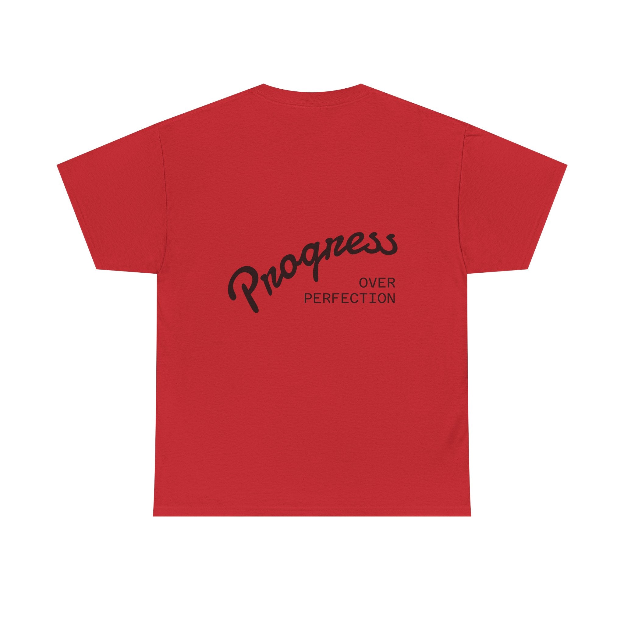 Triumph Soccer Tee — 'Triumph' Front Graphic & 'Progress Over Perfection' Back