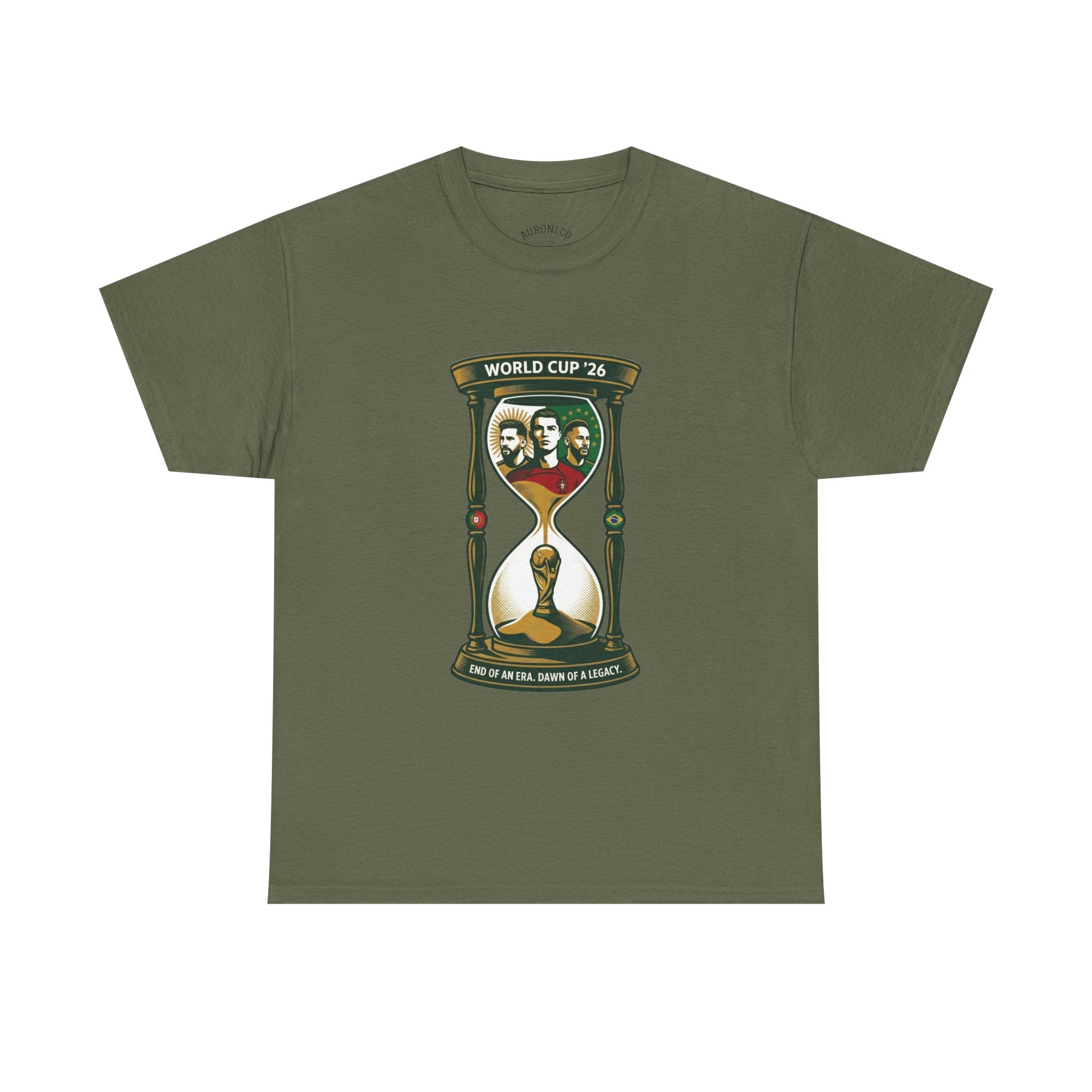 T-Shirt — World Cup '26 Hourglass Soccer Design (Includes Player Faces)