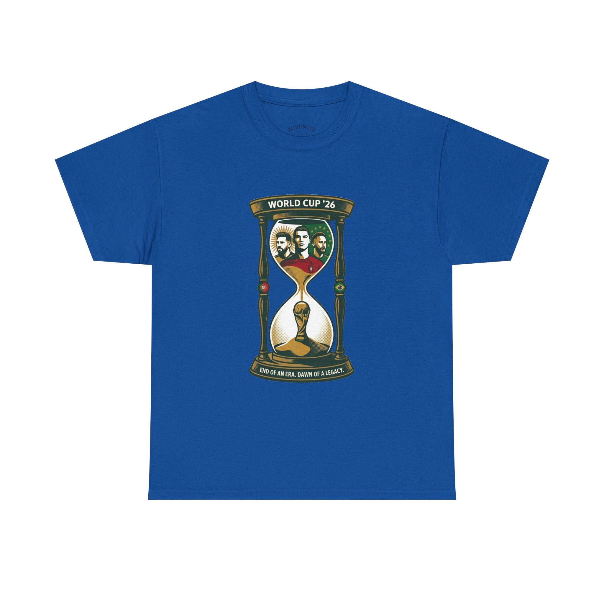 T-Shirt — World Cup '26 Hourglass Soccer Design (Includes Player Faces)